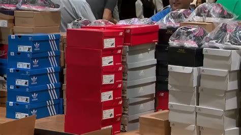 Students at Mary Bethune Elementary go shoe shopping provided by Rita Case’s program